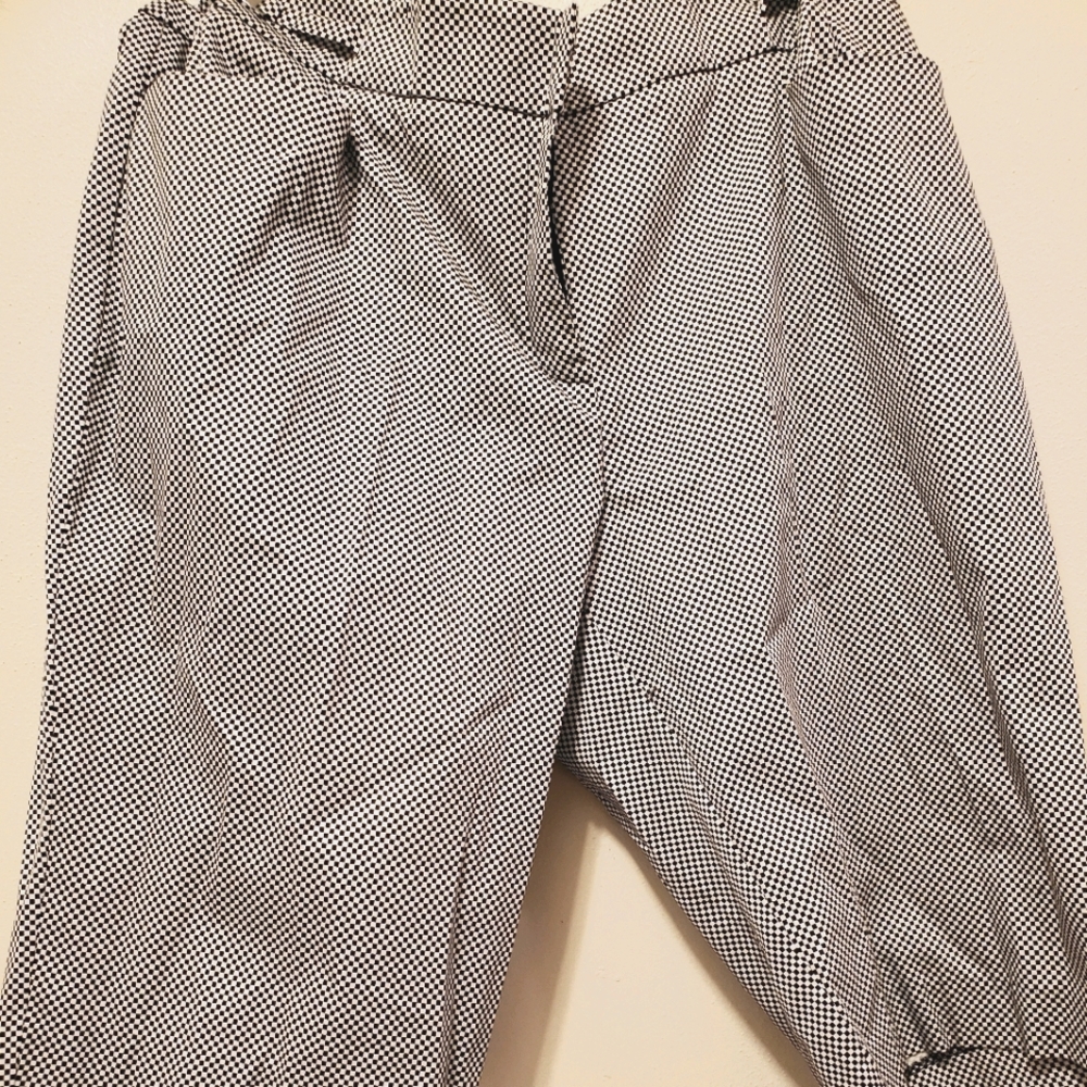 Plaid Black and White Summer Shorts